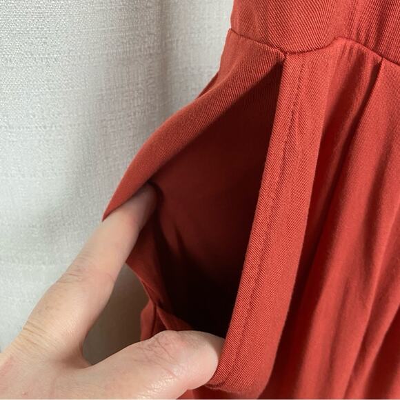 Torrid Rust Brown Romper Sz.2 - Picture 9 of 16